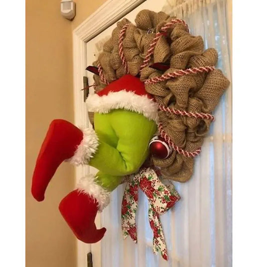 Couronne de Noël du Grinch