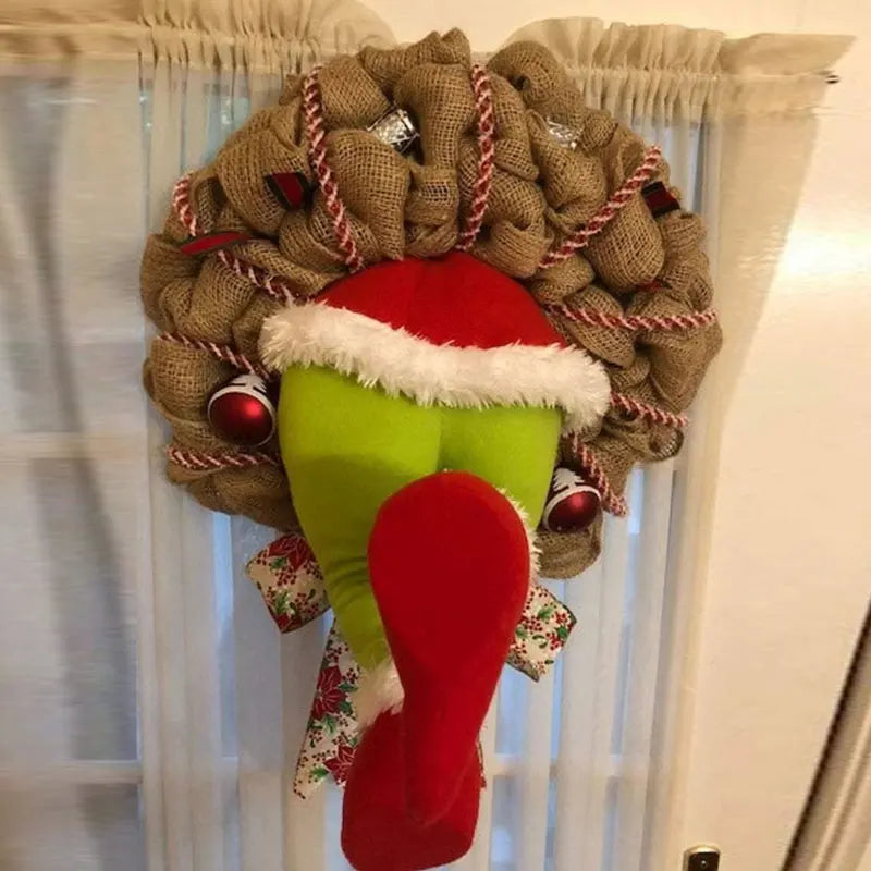 Couronne de Noël du Grinch